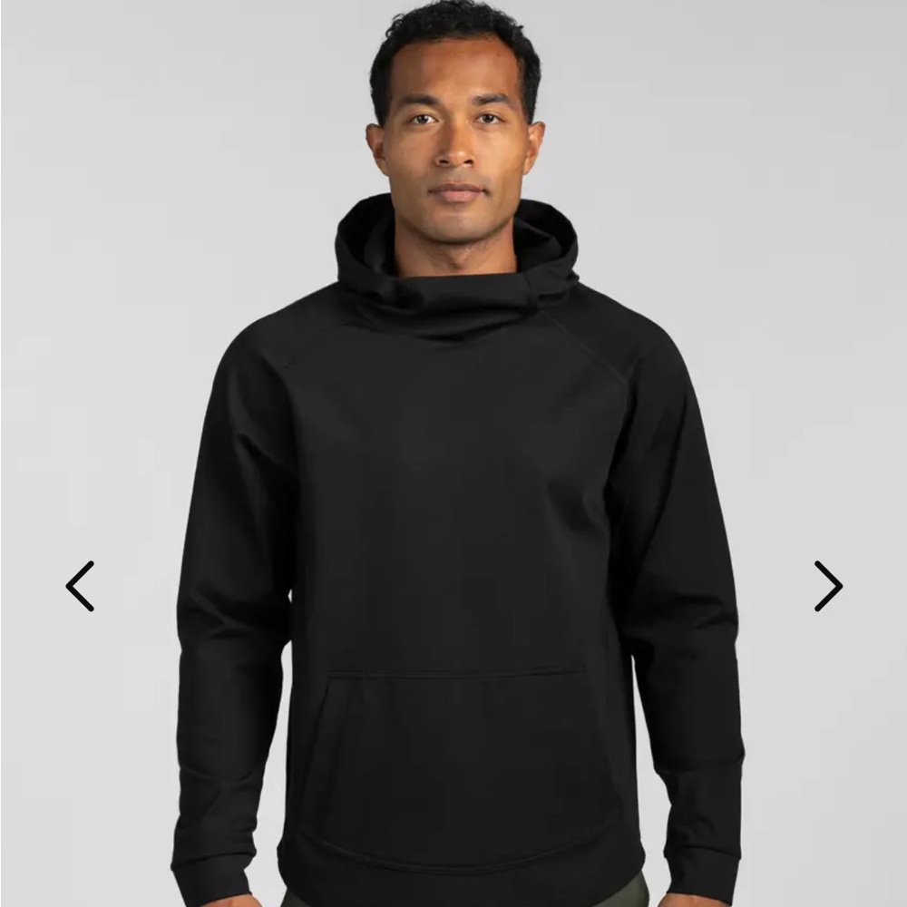 NWT BYLT BLACK Mens Elite+ Drop-Cut Pullover